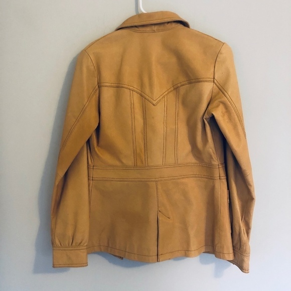 H & M Leather Jacket Size 4 - Picture 2 of 6